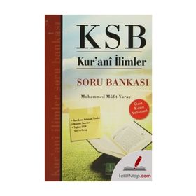 KSB KUR'ANI İLİMLER SORU BANKASI - MUHAMMED MÜFİT YARAY