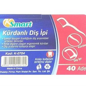 Ksmart 40'lı Kürdanlı Diş İpi