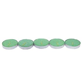 Ksmart Yeşil 5'li Tea Lights Mum