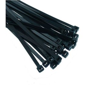 Ksn Plastik Siyah 4.8x200 mm 100 Adet Kelepçe