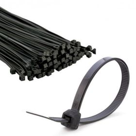 Ksn Plastik Siyah 9x710 mm 100 Adet Kelepçe