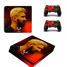 Kt Grup 01 Decoration Lionel Messi Playstation 4 Slim Kasa Sticker Kaplama