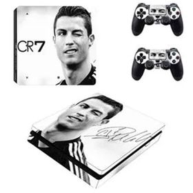 Kt Grup Decoration Cr7 Playstation 4 Slim Kasa Sticker Kaplama