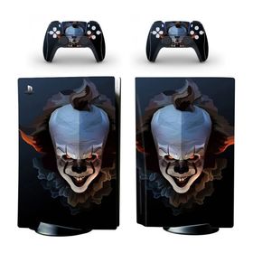 Kt Grup Pennywise Art Playstation 5 Disk Edition Sticker Kaplama Seti