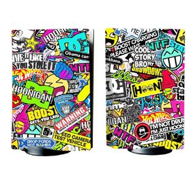 Kt Grup Sticker Bomb Playstation 5 Disk Edition Sticker Kaplama Seti