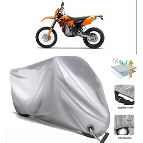 KTM 525 EXC Arka Çanta Uyumsuz Ultra Kalın Su Geçirmez Motor Brandası