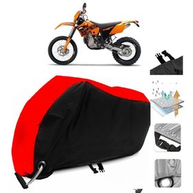 KTM 525 EXC Arka Çanta Uyumsuz Ultra Kalın Su Geçirmez Motor Brandası