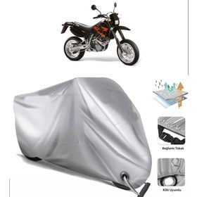 KTM 640 LC4 Arka Çanta Uyumsuz Ultra Kalın Su Geçirmez Motor Brandası