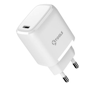 Ktools Boost 30W USB + PD Beyaz Kablosuz Seyahat Şarjı