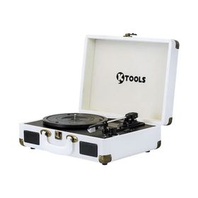 Ktools Nostalgia Bluetooth K344 Retro Deri Çantalı Pikap