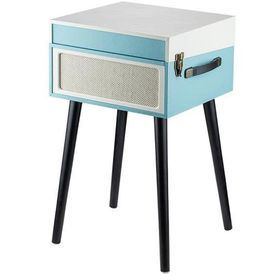 Ktools Retro K216 Mavi Bluetoothlu Ayaklı Pikap