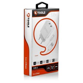 Ktools Type-c 2.4A 12W Hızlı Şarj Cihazı