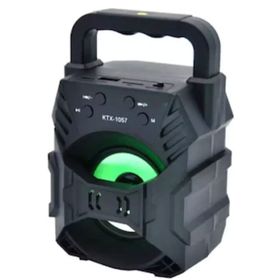 KTS 1057 TF Card+USB Girişli Siyah Bluetooth Hoparlör