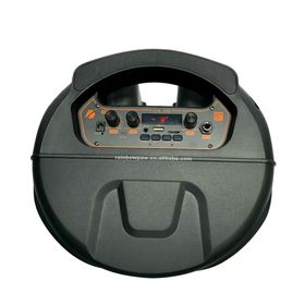 KTS1766 8 inç Speaker Parti Taşınabilir Siyah Bluetooth Hoparlör