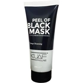 Kuaf Proline 200 ml Soyulabilir Siyah Maske