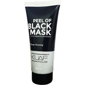 Kuaf Proline 200 ml Soyulabilir Siyah Maske