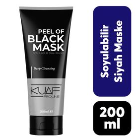 Kuaf Proline 200 ml Soyulabilir Siyah Maske
