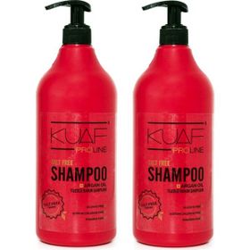 Kuaf Tuzsuz Argan Yağlı 2x1000 ml Şampuan