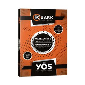 Kuark Yayınları YÖS Matematik 2 Konu Özetli Soru Bankası