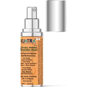 Kuatra 80 ml SPF 50+ Doğal Mineral Nemlendirici Güneş Koruyucu Krem