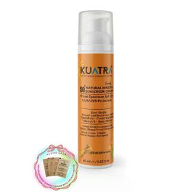 Kuatra 80 ml SPF 50+ Doğal Mineral Nemlendirici Güneş Koruyucu Krem