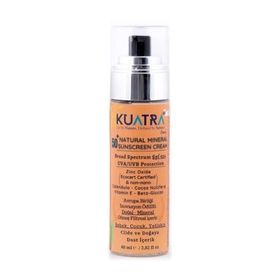 Kuatra 80 ml SPF 50+ Doğal Mineral Nemlendirici Güneş Koruyucu Krem