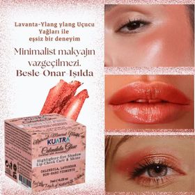 Kuatra Calendula Glow 7 ml Doğal İçerikli Nemlendirici Antioksidan Işıltı Veren Balm