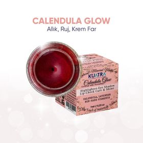 Kuatra Calendula Glow 7 ml Doğal İçerikli Nemlendirici Antioksidan Işıltı Veren Balm