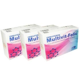 Kuazar İlaç Multivit-Folic 3x30 Kapsül