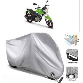 Kuba CR1 Siyah Arka Çanta Uyumsuz Ultra Kalın Su Geçirmez Motor Brandası
