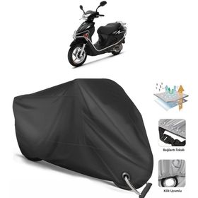 Kuba Matrix 125 Miflonlu Premium 4 Mevsim Gri Motor Brandası