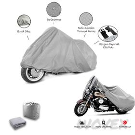 Kuba RX9 50 cc Çantalı Motosiklet Motor Koruma Brandası
