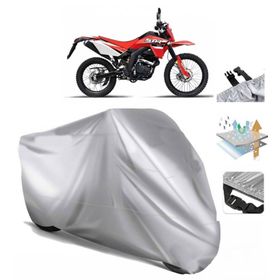 Kuba STR 250 Siyah Arka Çanta Uyumsuz Ultra Kalın Su Geçirmez Motor Brandası