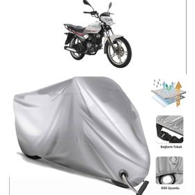Kuba Strike 150 Siyah Arka Çanta Uyumsuz Ultra Kalın Su Geçirmez Motor Brandası