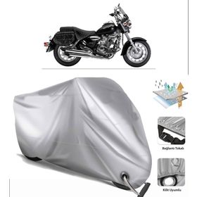 Kuba Superlight 150 Siyah Arka Çanta Uyumsuz Ultra Kalın Su Geçirmez Motor Brandası