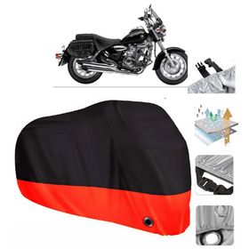 Kuba Superlight 150 Siyah Arka Çanta Uyumsuz Ultra Kalın Su Geçirmez Motor Brandası
