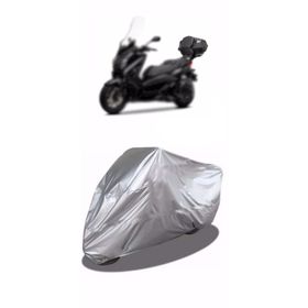 Kuba Superlight 200 Siyah Arka Çanta Uyumsuz Ultra Kalın Su Geçirmez Motor Brandası