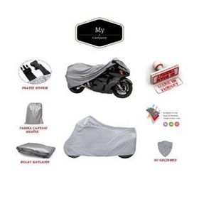 Kuba Trendy 50 Miflonlu Premium 4 Mevsim Gri Motor Brandası