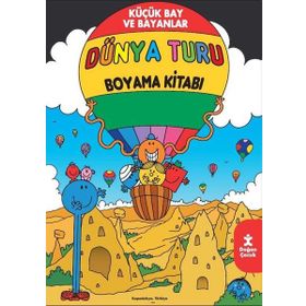 Küçük Bay ve Bayanlar - Dünya Turu Boyama Kitabı - Doğan Çocuk