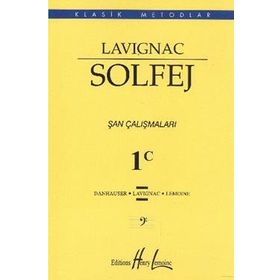 Küçük Boy Lavignac Solfej 1C-Porte Müzik Eğitim Merkezi