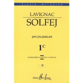 Küçük Boy Lavignac Solfej 1C-Porte Müzik Eğitim Merkezi