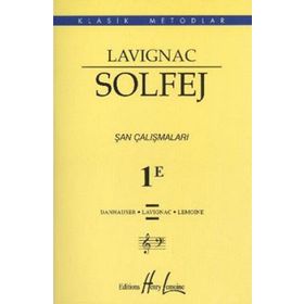 Küçük Boy Lavignac Solfej 1E-Porte Müzik Eğitim Merkezi