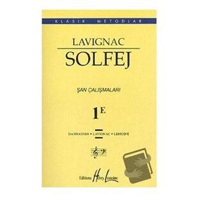 Küçük Boy Lavignac Solfej 1E-Porte Müzik Eğitim Merkezi