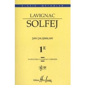 Küçük Boy Lavignac Solfej 1E-Porte Müzik Eğitim Merkezi
