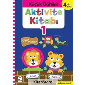 Küçük Dahiler +4 Yaş Aktivite Kitabı 1