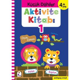 Küçük Dahiler +4 Yaş Aktivite Kitabı 1