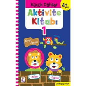 Küçük Dahiler +4 Yaş Aktivite Kitabı 1