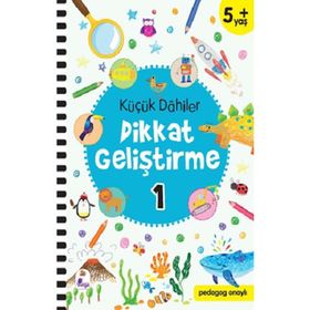 Küçük Dahiler Dikkat Geliştirme 1 - 5+ Yaş - Gülizar Çilliyüz Çetinkaya
