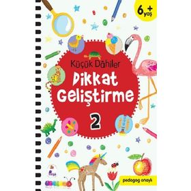 Küçük Dahiler Dikkat Geliştirme 2 - 6+ Yaş - Gülizar Çilliyüz Çetinkaya