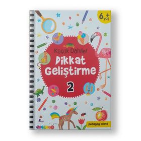 Küçük Dahiler Dikkat Geliştirme 2 - 6+ Yaş - Gülizar Çilliyüz Çetinkaya